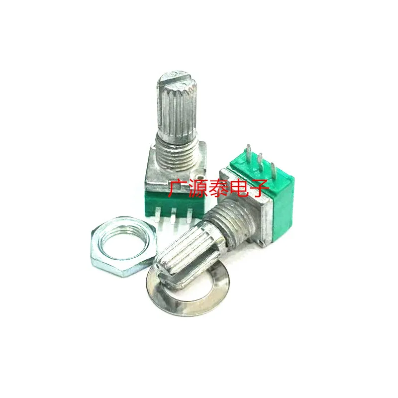 

20PCS RV097N single potentiometer B103 three foot handle length 15mm sealed audio amplifier radio adjustable B10K