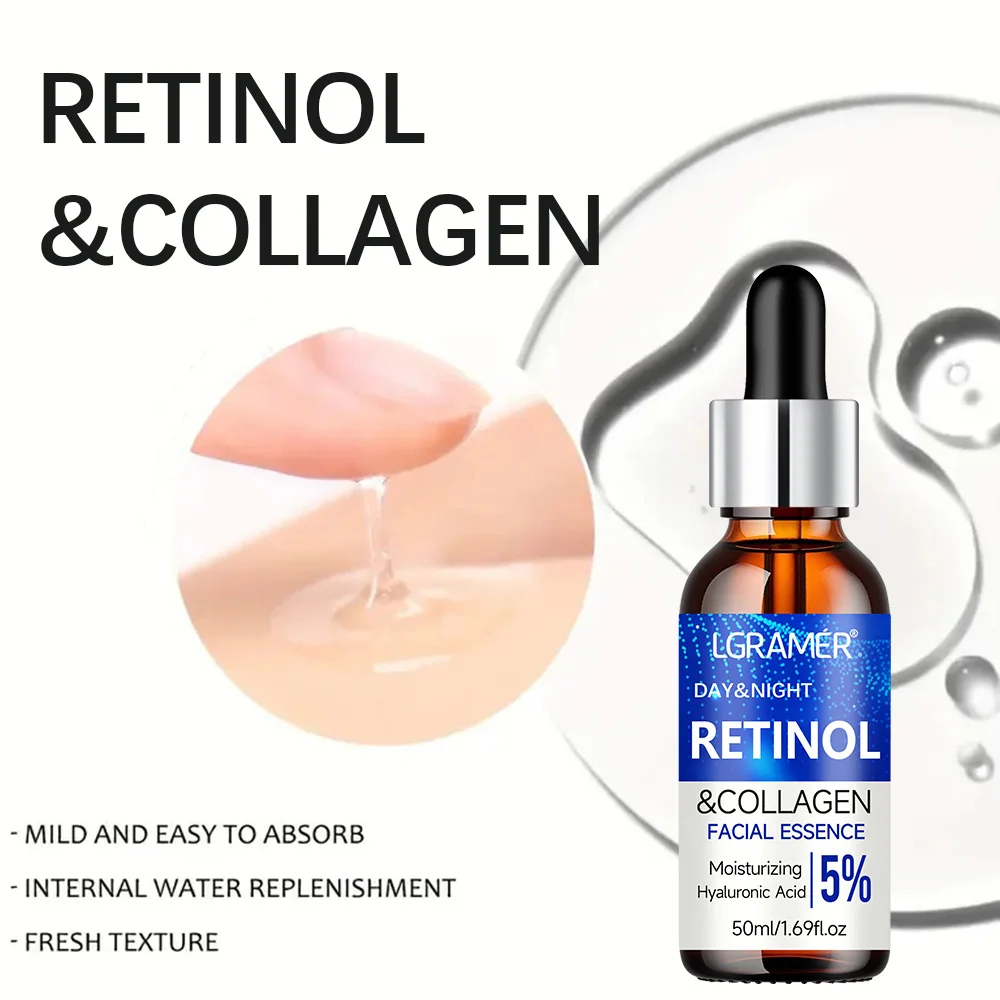 مجموعة كومبو من مصل الريتينول في الرطوبة لإصلاح البشرة وتنعيم التجاعيد ويزيد من المرونة للبشرة الأصغر سناً