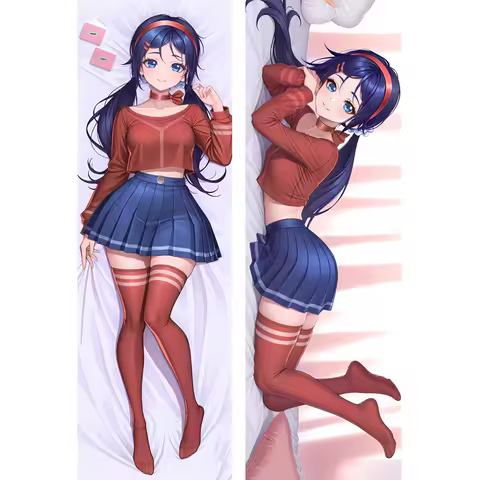 Anime Dakimakura Game MiSide Mita Hugging Body Pillow Case Otaku Bedding Double-sided Print Life-size Cover
