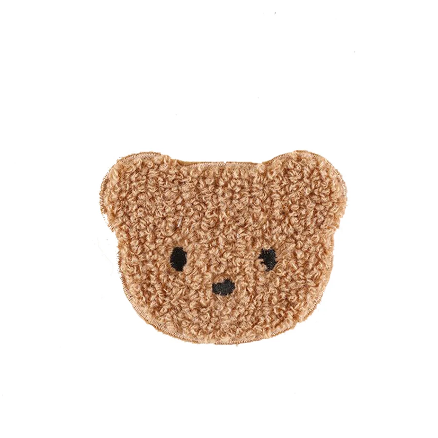 10Pcs Brown Bear Patch Sewing Embroidery Applique Sew On Clothes Repair