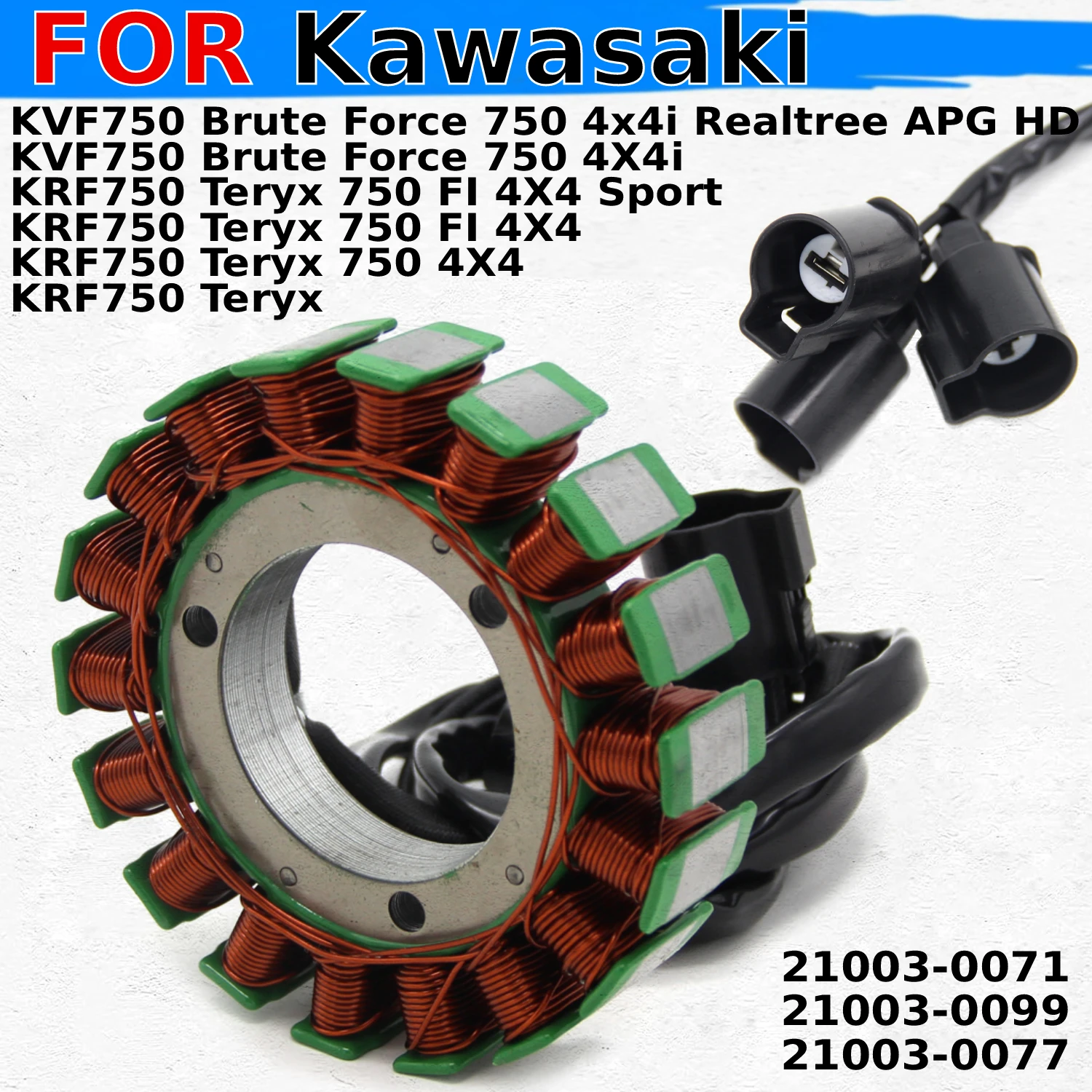 For Kawasaki KVF750 Brute Force 750 4X4i Realtree APG HD KRF750 Teryx 750 FI 4X4 Sport Motorcycle Ignition Generator Stator Coil