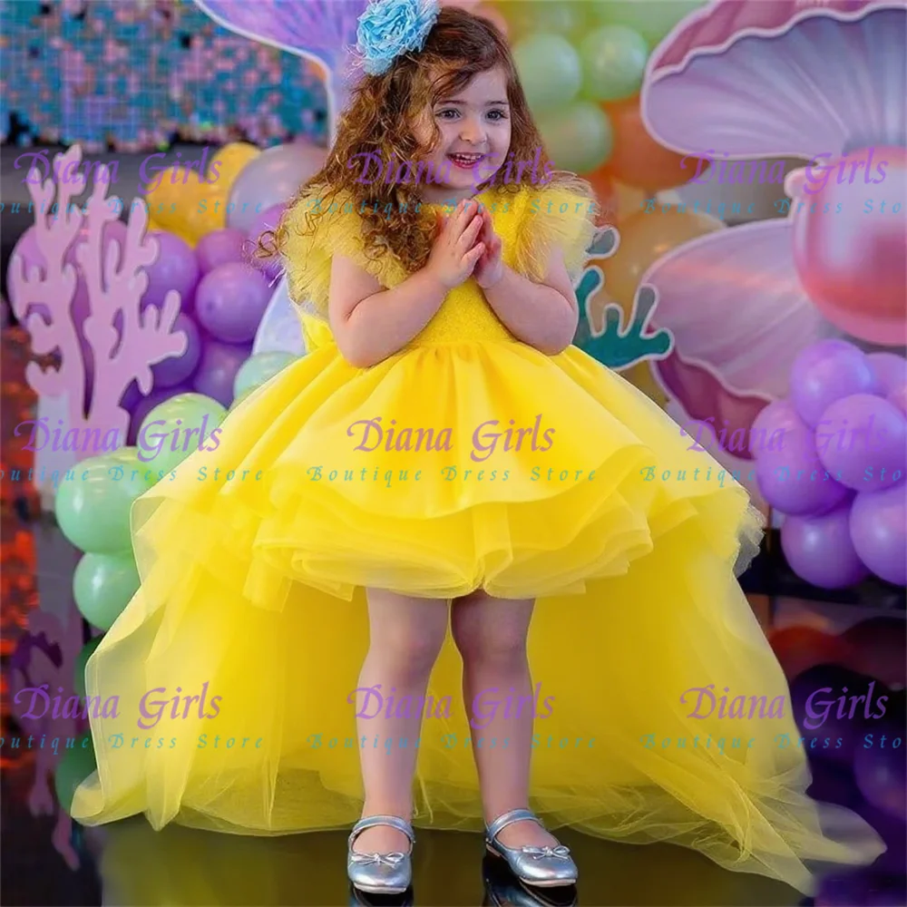 quality-lovely-yellow-flower-girl-dress-pearl-beading-stones-top-with-satin-puffy-long-train-ball-skirt-party-toddler-dresses