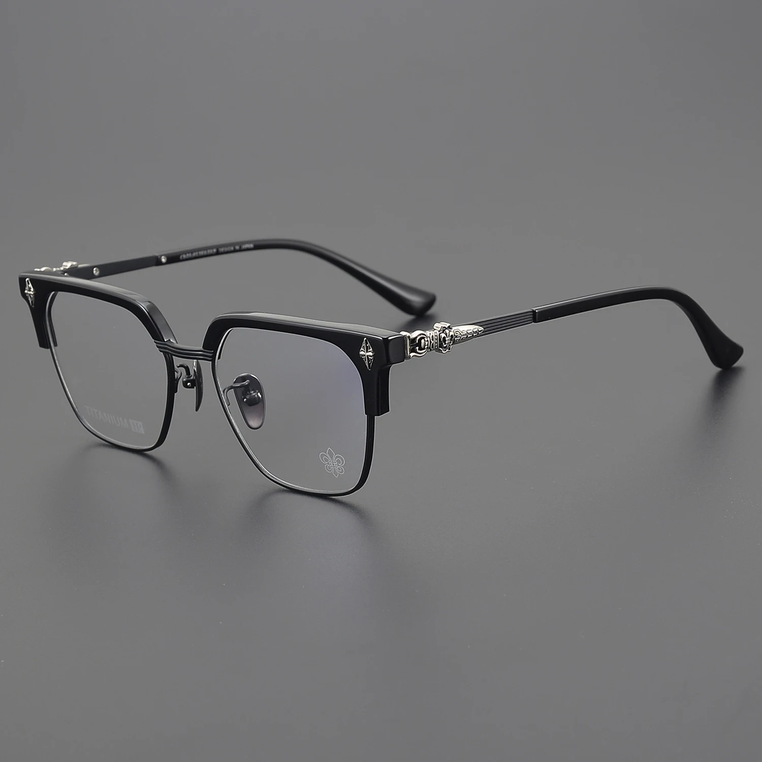 CH8083 Ultra Light Optical Prescription Glasses Rectangular Full Frame Classic Multi-purpose Anti Fatigue Business Glasses