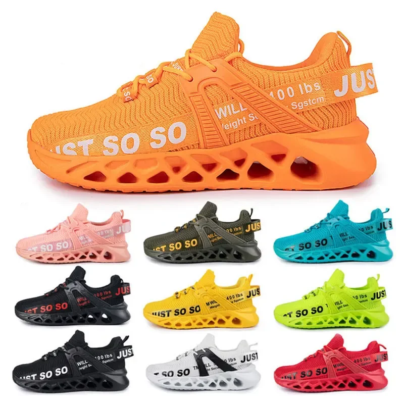 Just So So Shoes Outdoor Women Men Sneakers Lightweight Breathable Blade Running Shoes Casual Sports Shoes Mesh Size 36-48