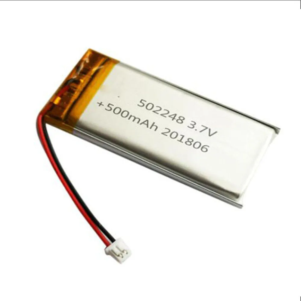 

Rechargeable 3.7V 500mah 502248 Lithium Polymer ion Battery For MP3 Charging Treasure Power Smart Watch MP4 Camera Power Bank