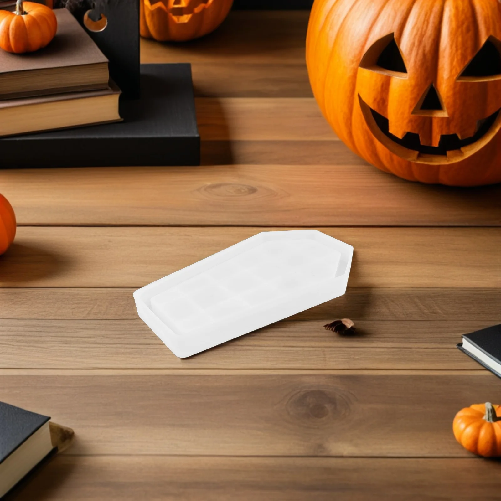 

Coffin Trinket Box Mold Silicone Resin Storage Container Mold Jewelry Holder DIY Craft Box Lid Halloween Decor