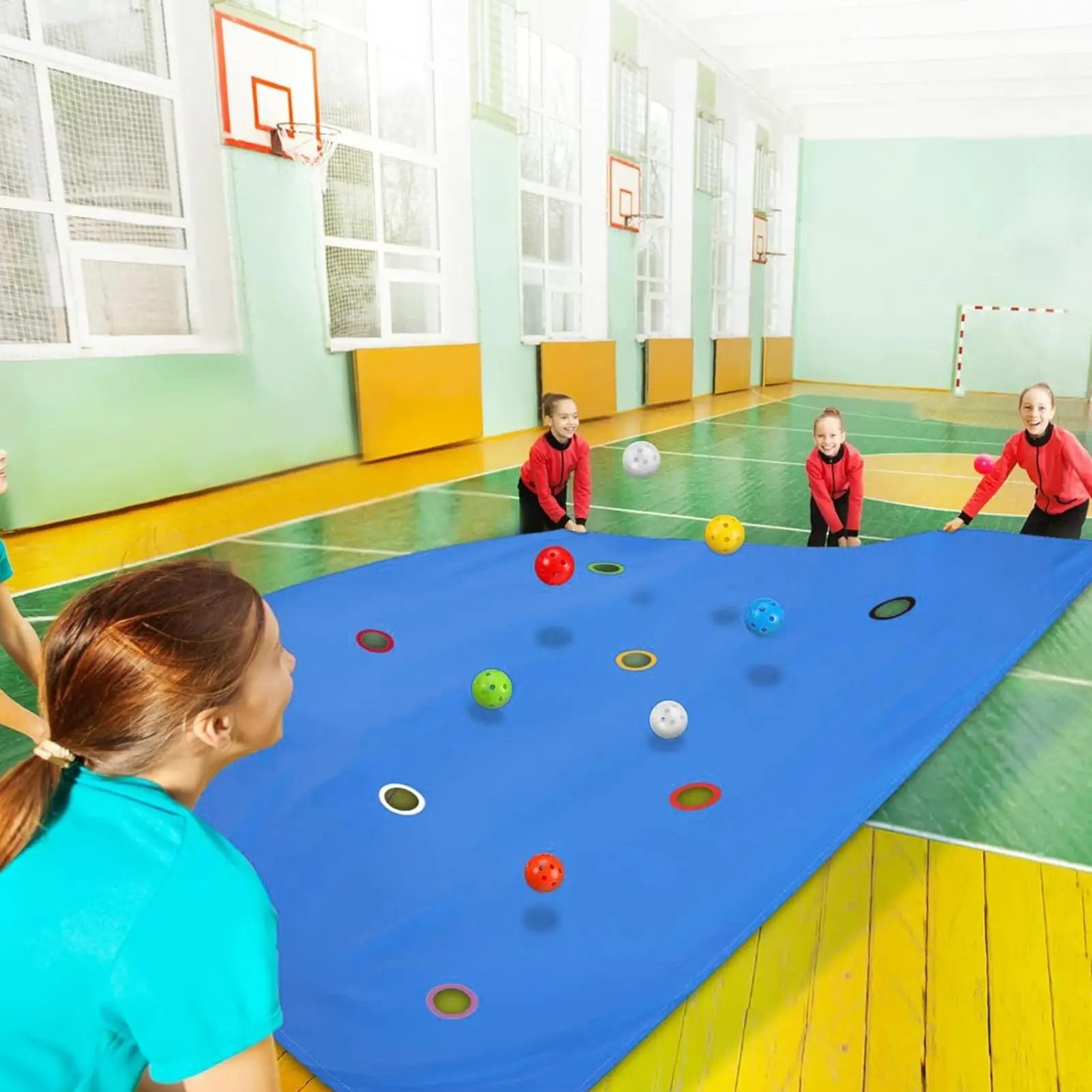 

Teamwork Group Building Game Building Games Kit For Teamwork Group Exercise Learning Fun Activities Set With Hollow Ball For