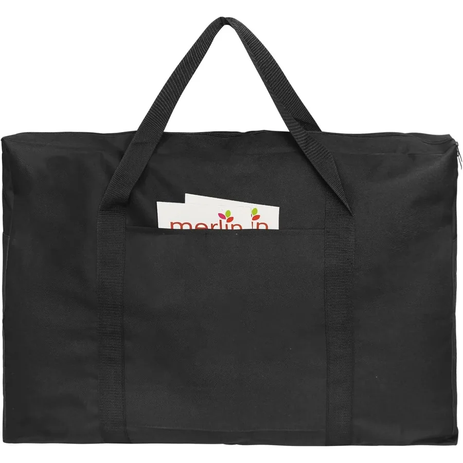 Cupohus 25 x 37 Lightweight Art Portfolio Bag Edition 2.0 with Outer Pockets and Handle for Easy Student Carry Ideal Transport