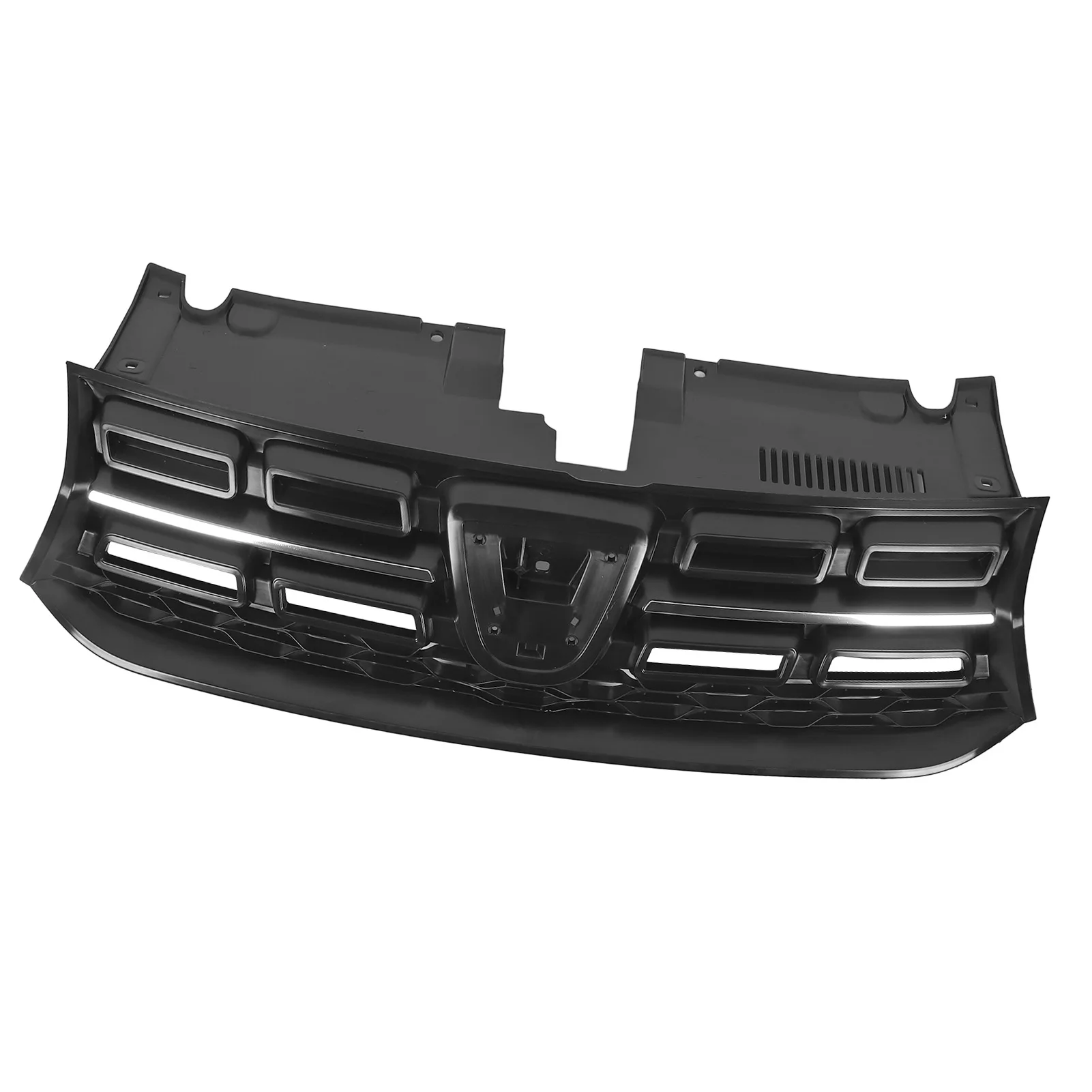 

Front Bumper Grille Chrome 623107554R Replacement for Dacia Sandero MK2 Facelift 2017-2020