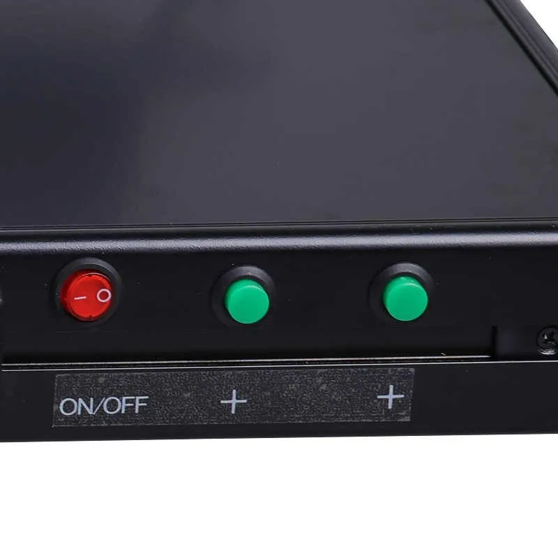 Electronic Football Referee Substitution Board with Injury Time Display, LED Change Player Sign for Soccer Matches view 4