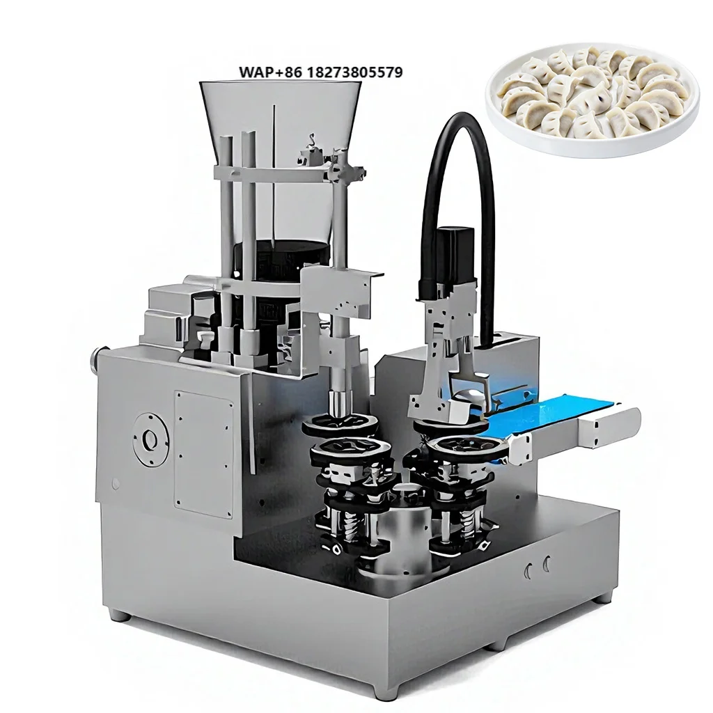 SJZ20A Desktop Stainless Steel Mini Home Use Commercial Semi-Automatic Motor Food 20 Pcs/Min Dumpling Forming Machine