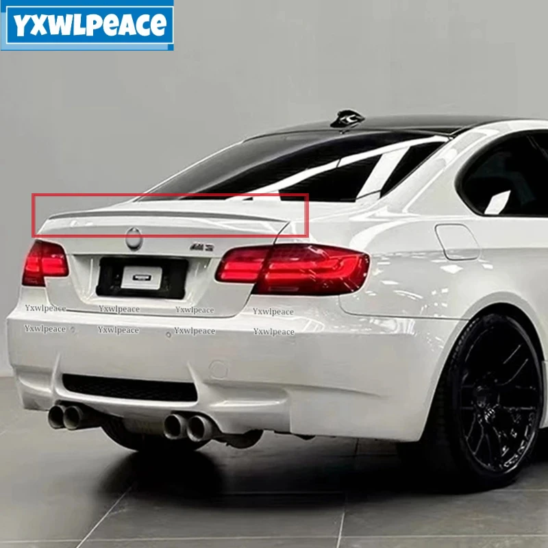 

M Style ABS Plastic Rear Trunk Lip Spoiler Body Kit Accessories For BMW E92 M3 2 Door Coupe 2007 2008 2009 2010 2011 2012 2013