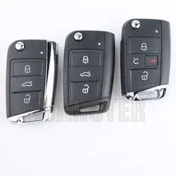 for Volkswagen VW Golf 7 4 5 MK7 Mk4 6 Tiguan GTI for Skoda Octavia A7 for Seat Leon Ibiza Altea Car Key Fob Case Shell Housing