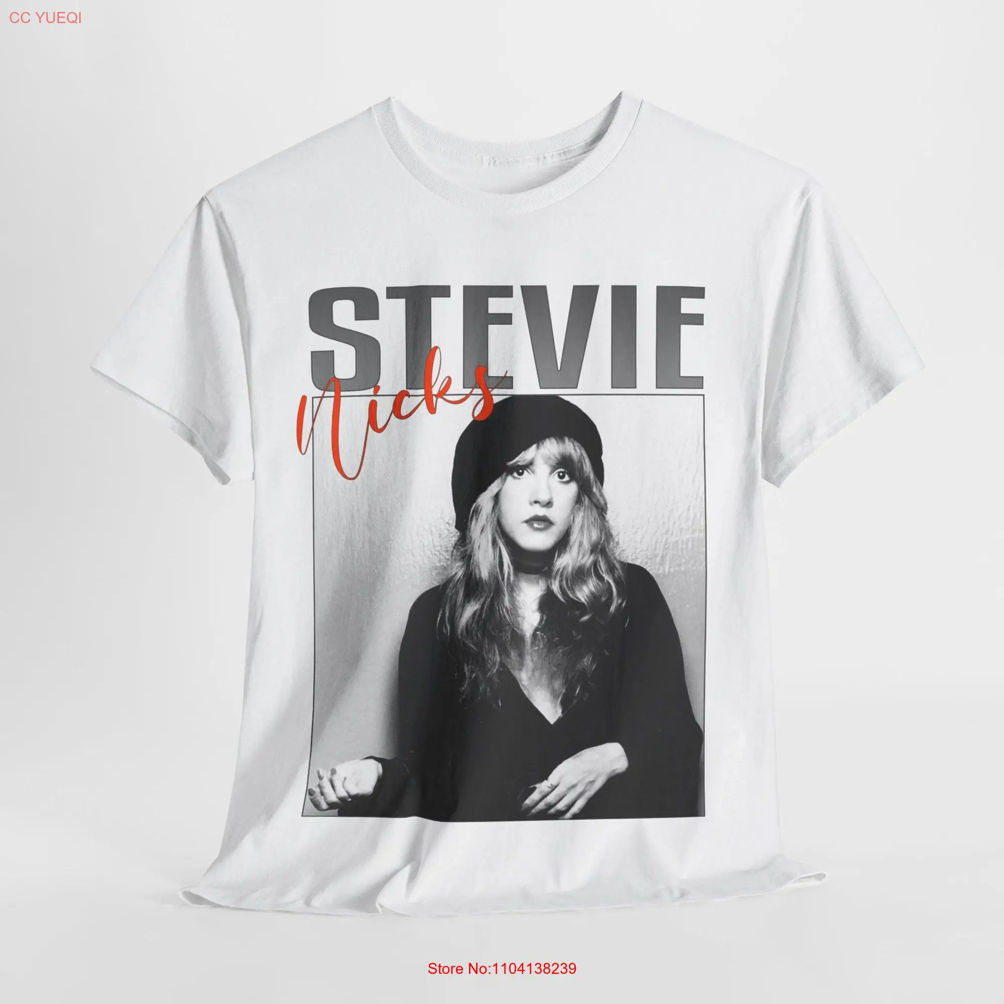 STEVIE NICKS T Shirt  all sizes available S 5XL retro 90's long or short sleeves