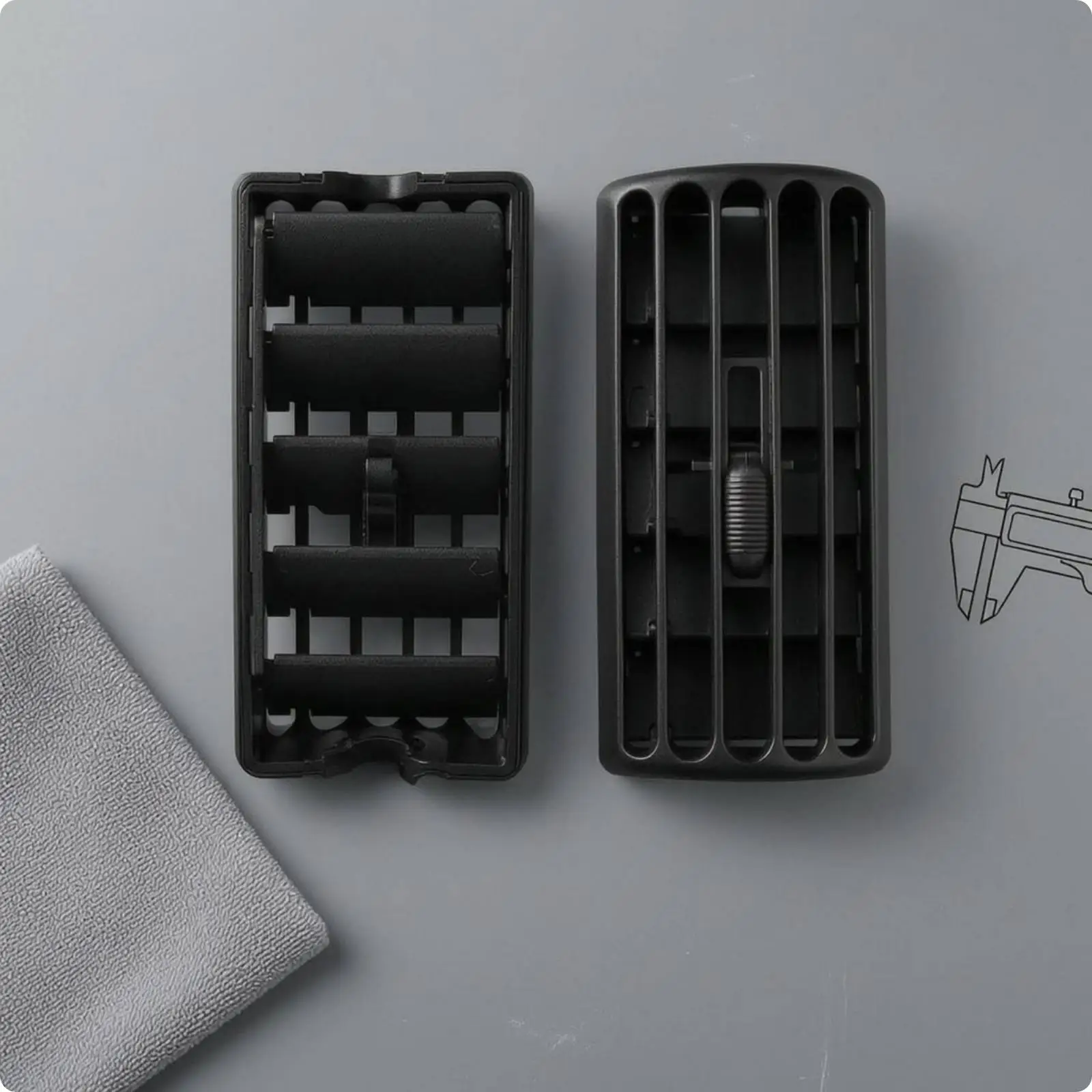 Vent Cover Grille Cover Rounded Corners Car Part Scratch Resistant