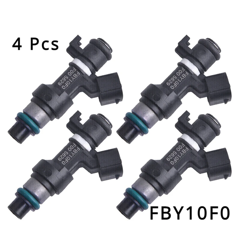 4 Pcs Fuel Injector FBY10F0 16600-95F0A For Nissan Almera Classic 1.6 16V N17 Replacement Spare Parts