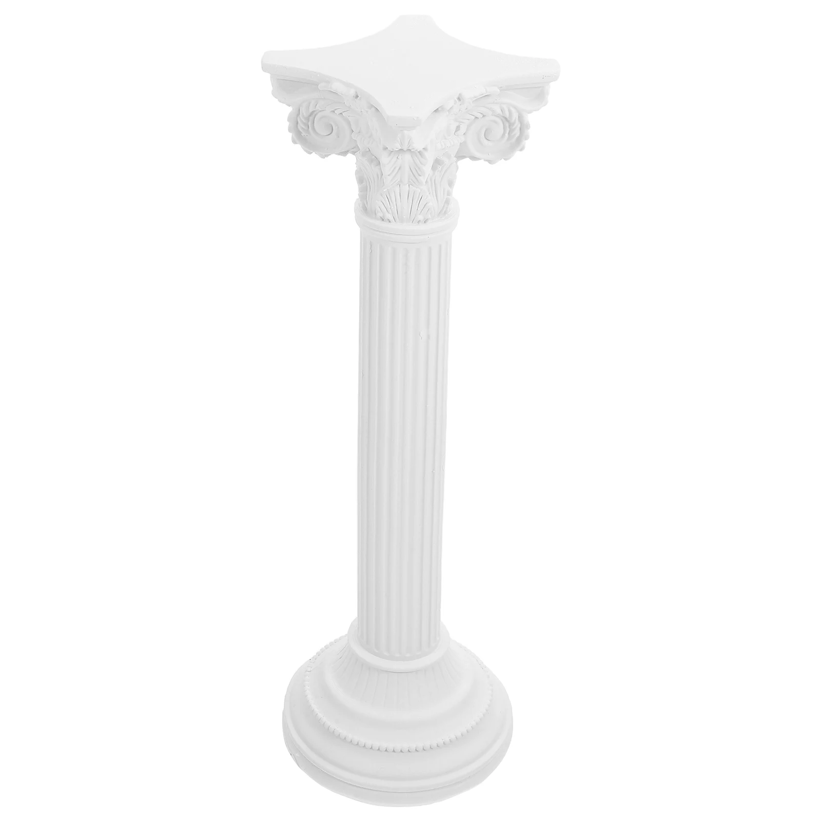

Roman Column Decoration Greek Statues Sculpture Props Decorative Pillar Office Home