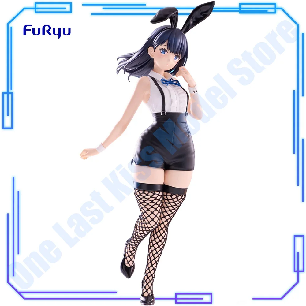 Image of Auf Lager: FuRyu Original Anime Gridman Universe Takarada Rikka Osterhase Ver. 28cm Modellspielzeug BiCute Bunnies Figur
