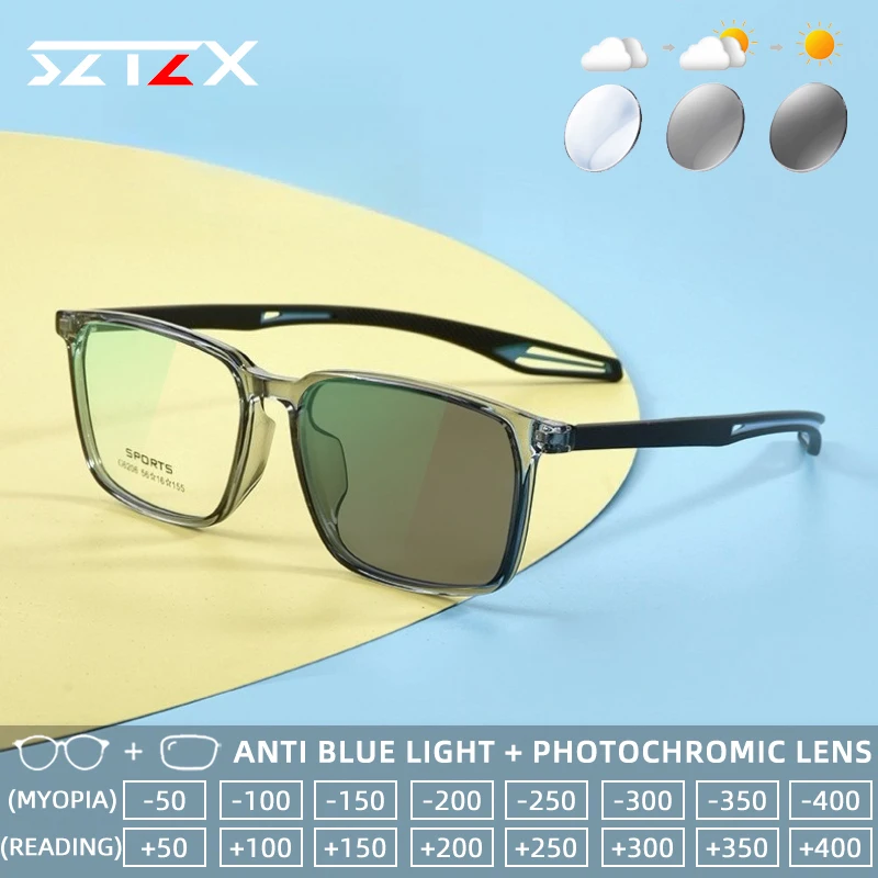 

Очки для коррекции зрения SZTZX: ультралегкие, спортивные, прочные, удобные, для баскетбола, мужские, прогрессивные, с диоптриями, для чтения