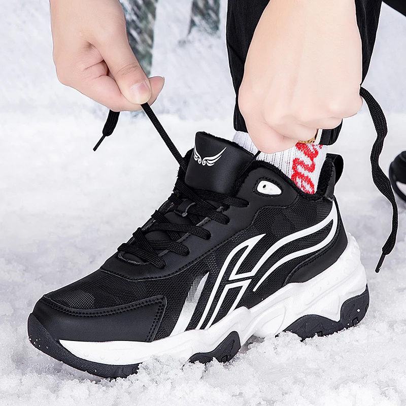 

Sports and leisure shoes, men's shoes, marathon oversized air cushioned shoes, fly woven all season rubber, wear-resistant, anti