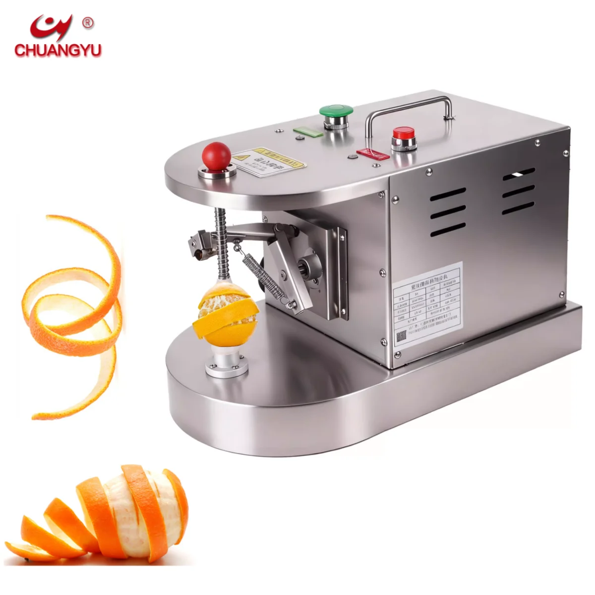 2026 Wholesale Price Small Stainless Steel Pear Kiwi Mango Lemon App-le Peeler/ Orange Citrus Mango Fruit Peeling Machine