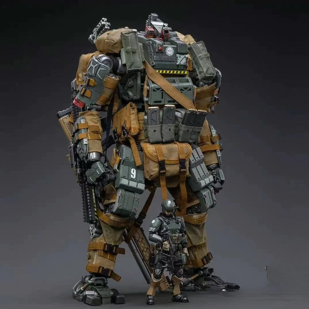 

JOYTOY 06 Heavy-mounted assault mecha soldier mecha model 1:18 series 3.75-inch gift toys