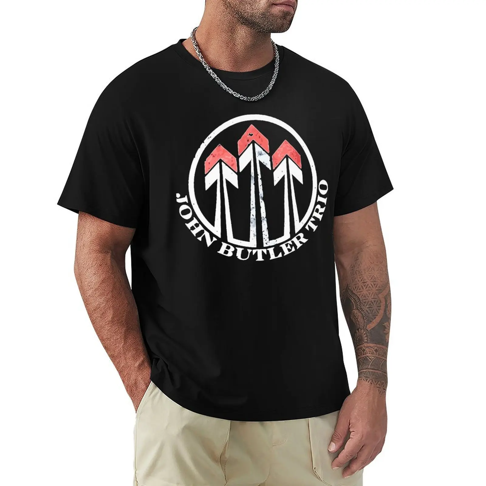 John Butler Trio T-Shirt High Elasticity Sports Tee Shirt