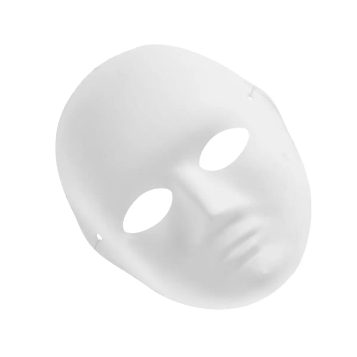

Blank Full Face Painting Mask Elastic Fit Comfortable Safe to Wear DIY Kids Adult Art Party Easter Masquerade Mask