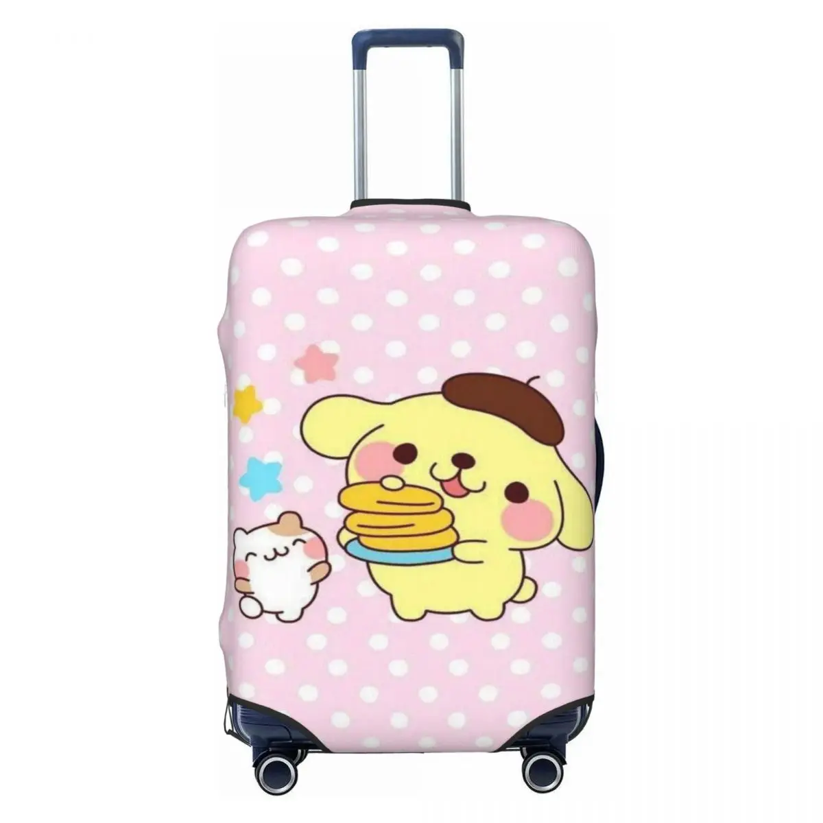 

Custom Pompompurin Muffin Luggage Cover Cute Suitcase Protector Covers Suit For 18-32 inch