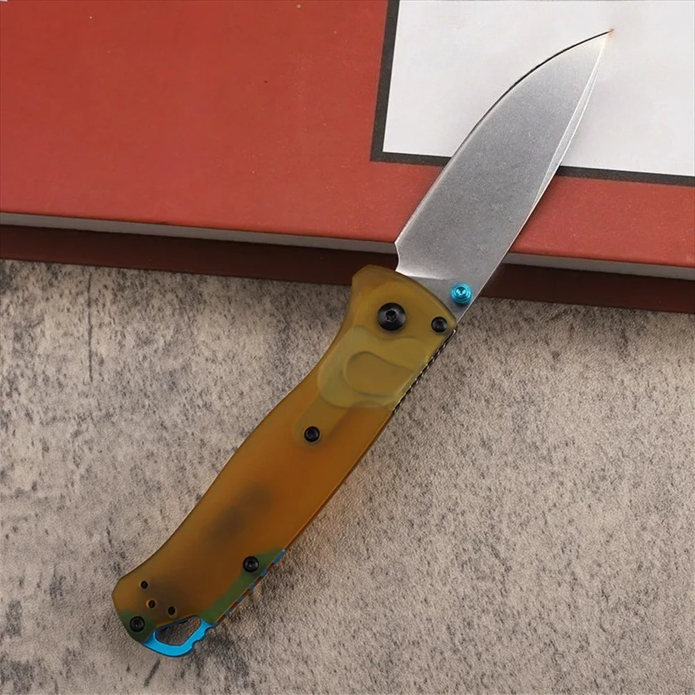 

Тактический складной нож PEI, прозрачная версия, высокая твердость, открытый кемпинг, выживание в дикой природе, острый карманный нож