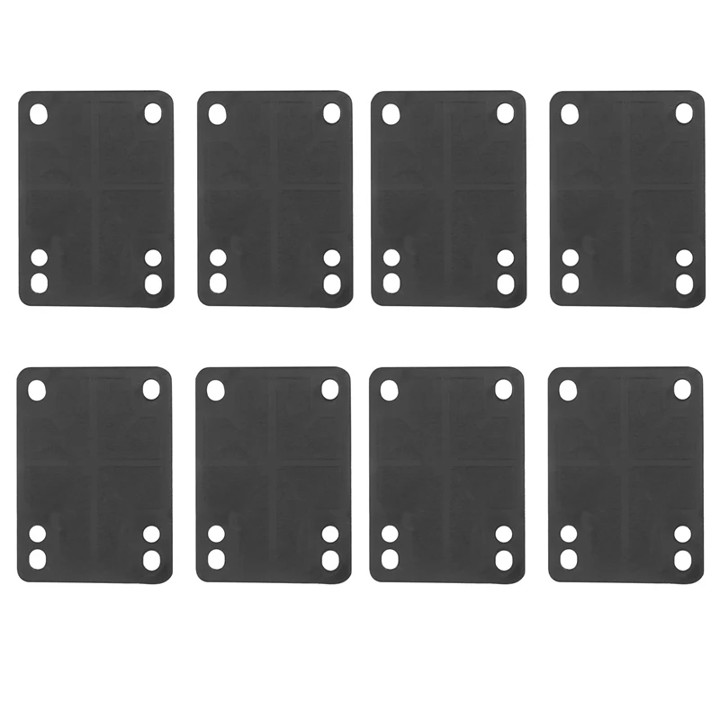 Rubber Skateboard Riser Pad 1/8 3Mm Pack Of 8