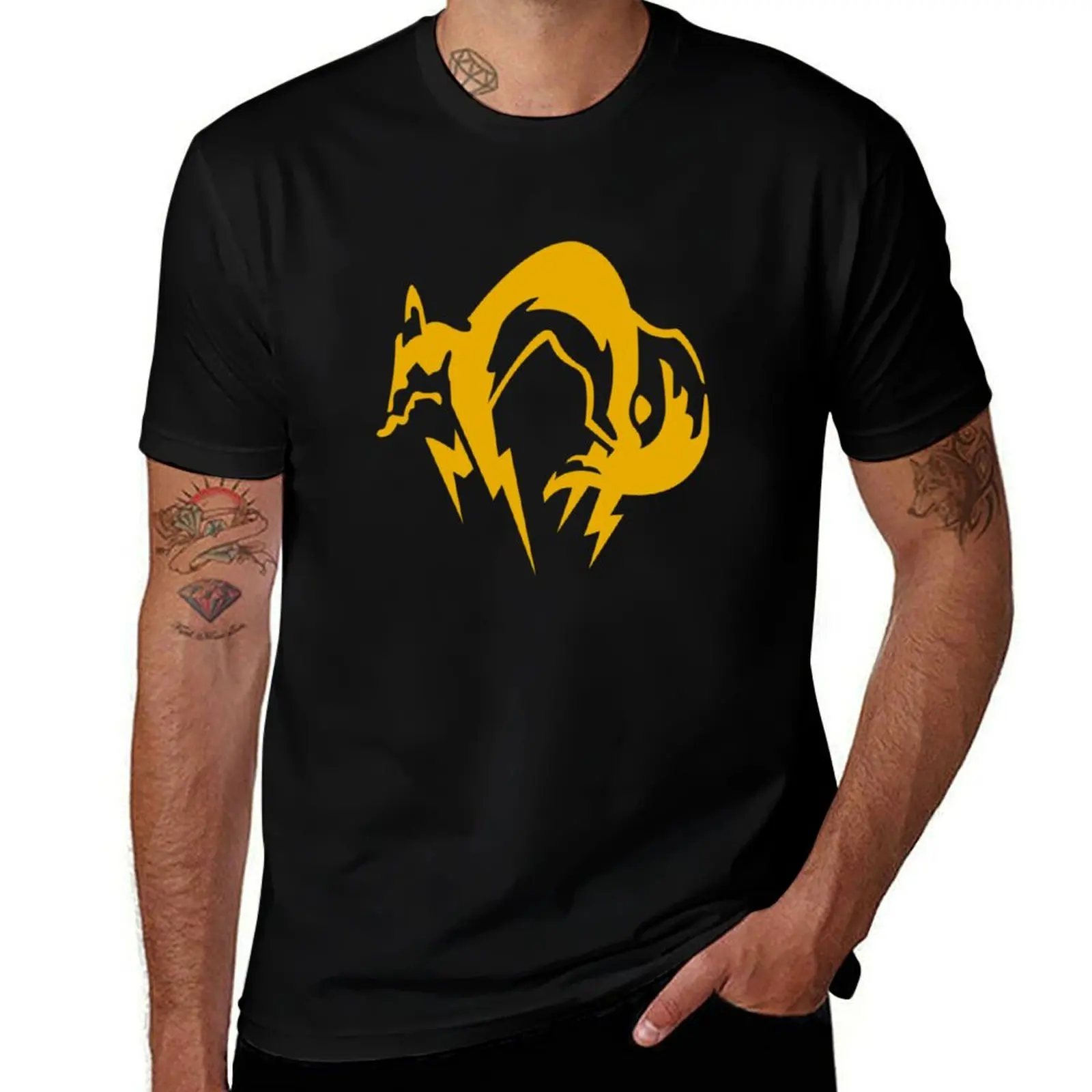 

Metal Gear Fox T-Shirt man graphic t shirt t shirts for man graphic tees t shirt personalised T-Shirt