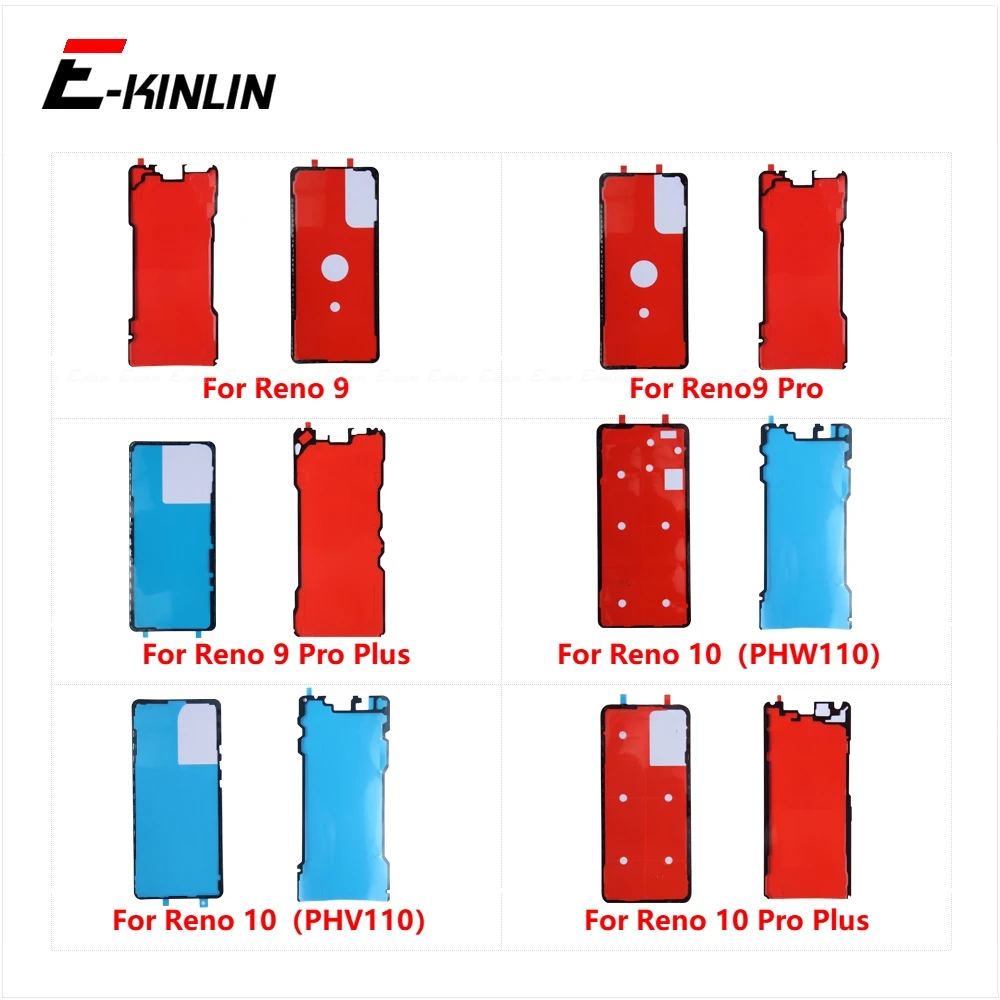 For OPPO Reno 9 10 Reno9 Reno10 Pro Plus LCD Display Screen Back Housing Cover Adhesive Sticker Tape Glue Replacement Parts