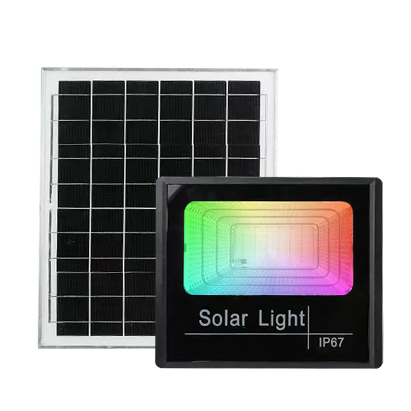 

Outdoor Solar Color RGB Colorful Solar Flood Light Solar Festival Atmosphere Colorful Outdoor Flood Light