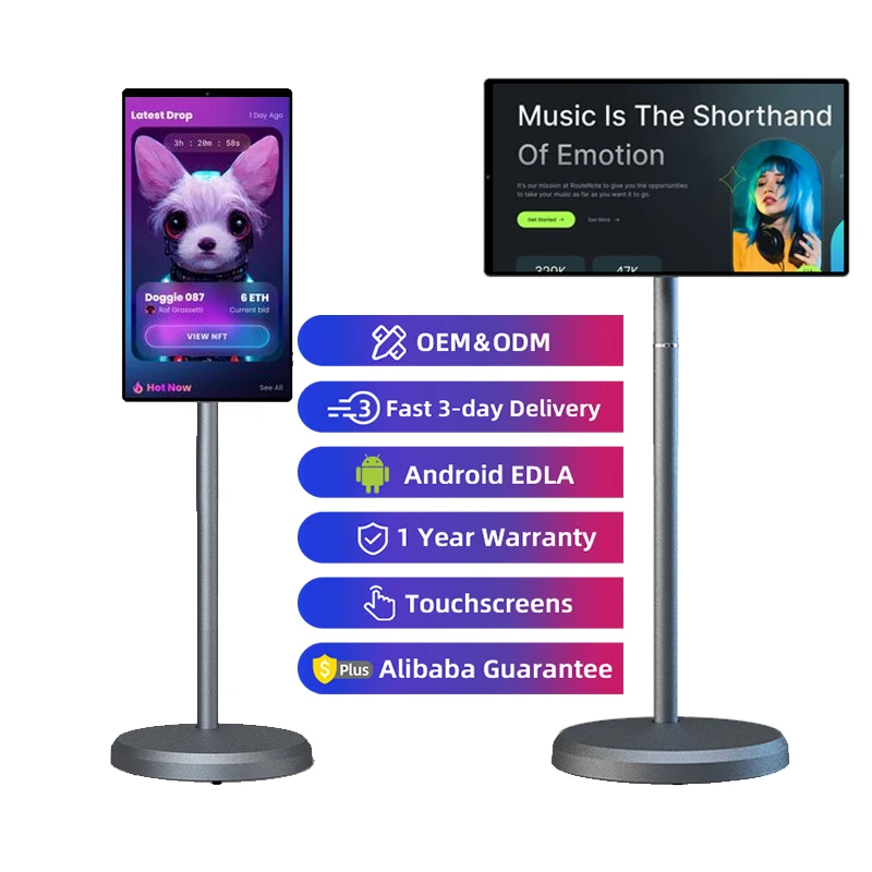 Wholesale 21.5 Inch Smart Portable Tv Indoor Android 13 Digital Televisor Smart Tv Portable Mobile Television Smart Tv