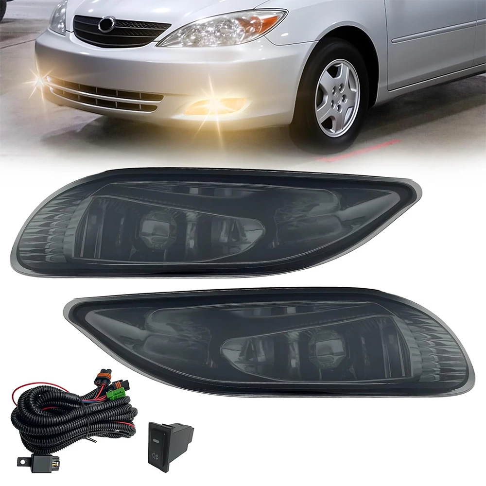 

Противотуманные фары галогенные для Toyota Camry 2002-2004, Toyota Corolla 2005-2008 и Solara 2002-2003. Комплект противотуманных фар.