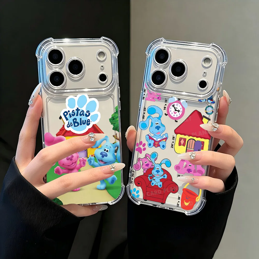 Coque de téléphone dessin animé Blue's Clues, étui pour Samsung A37 A57 A17 A07 A06 A56 A26 A33 A54 A51 A13 A73 A55 A53 A36 A35 A34 A25 4G 5G