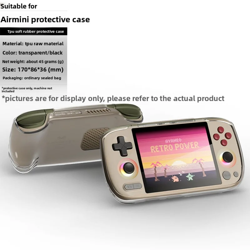 

2026 New For AYANEO Pocket AIR Mini, TPU Soft Protective Case Cover