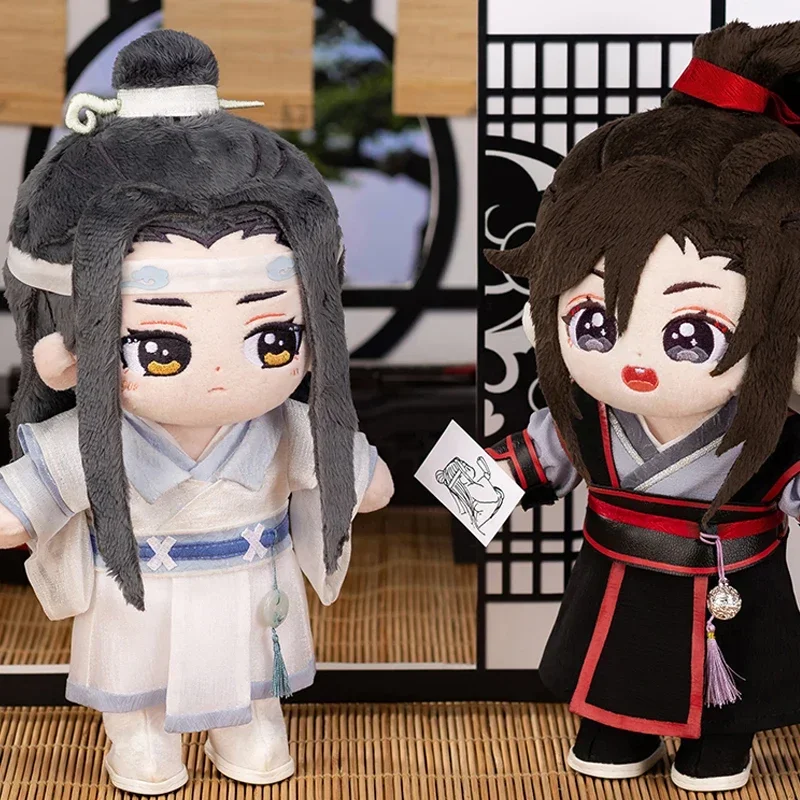 Mo Dao Zu Shi  Wei Wuxian Plush Doll Stuffed Toy Plushies Cartoon Grandmaster of Demonic Cultivation Change Suit Figure Toy 20cm