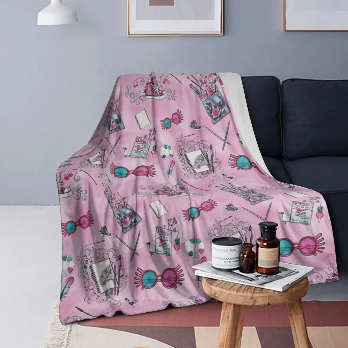 

Одеяло Lovegood, мягкое теплое фланелевое одеяло, покрывало для кровати, гостиной, пикника, путешествия, домашний диван