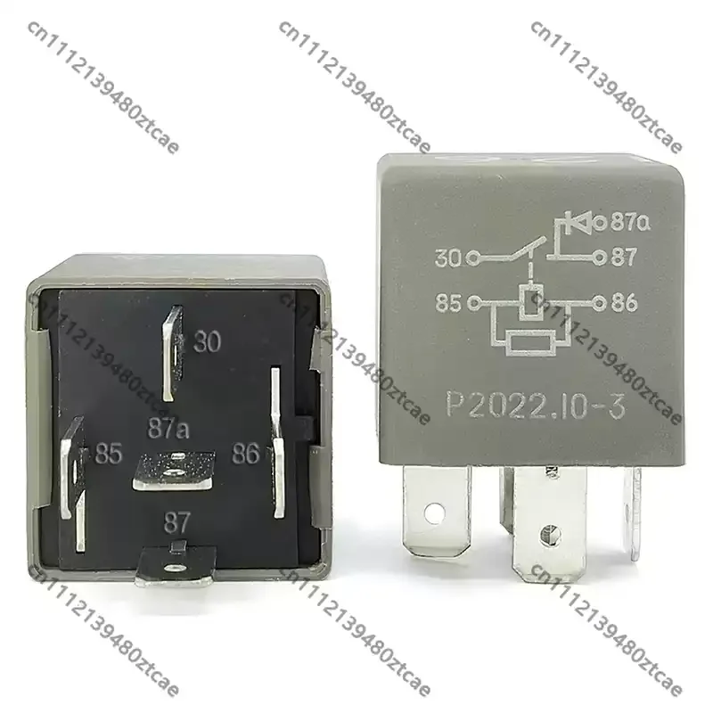 12V 5Pin Auto Relay With Diode Model 18D911251 Universal Vehicle Electrical Control Replacement Relay