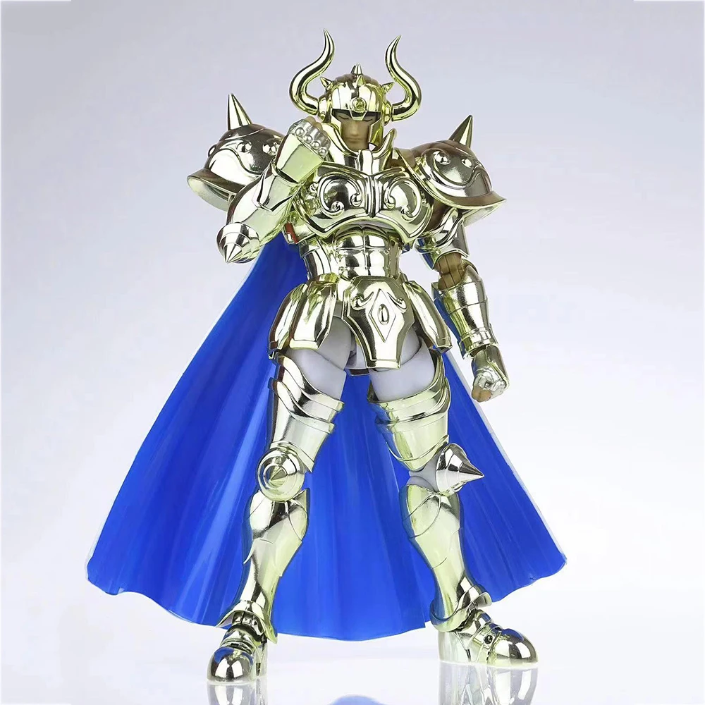 In Stock CS Model Saint Seiya Myth Cloth EX Taurus Aldebaran Gold Knights of the Zodiac Anime Metal Armor PVC Action Figure Toys