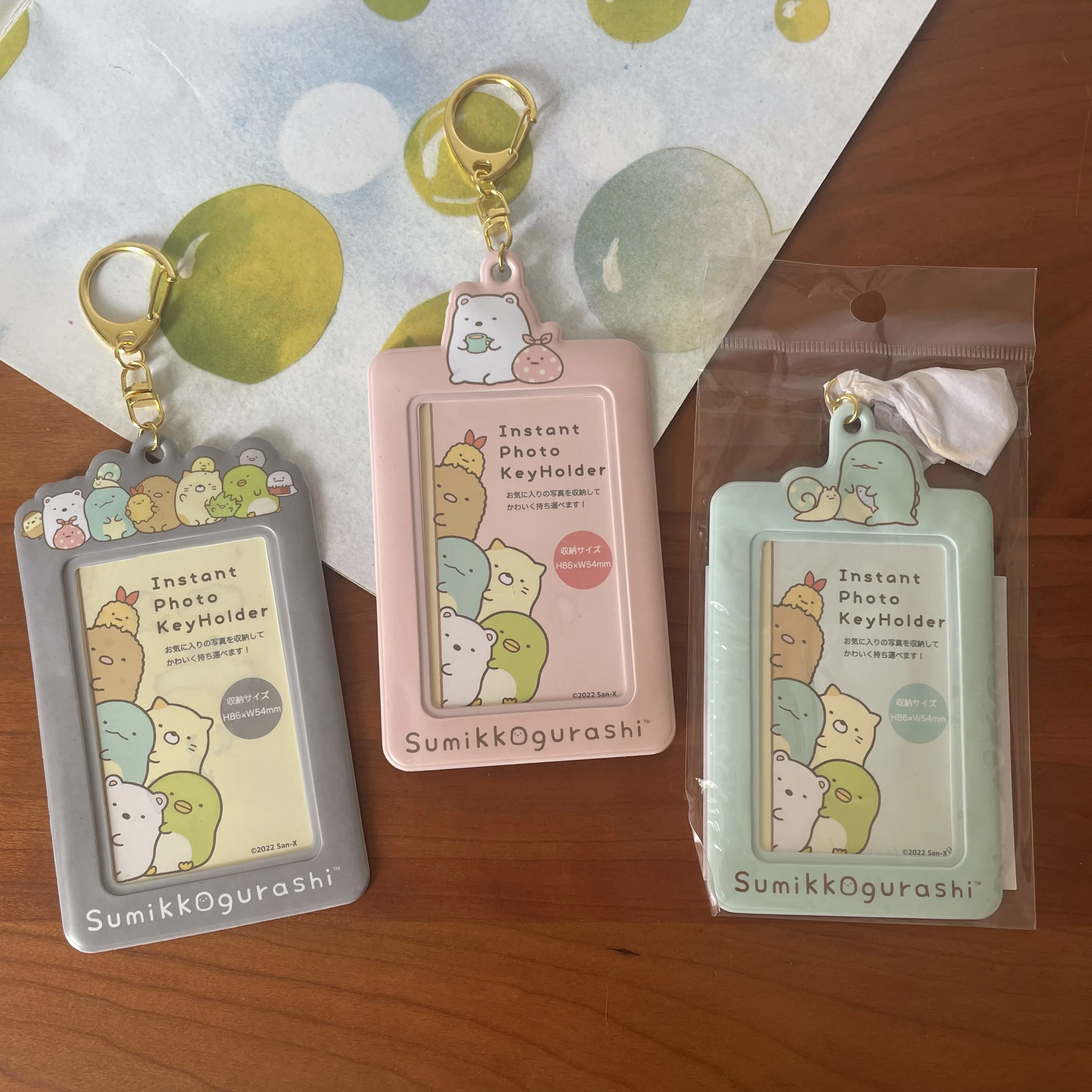 ที่ใส่บัตร/รูปถ่าย/พวงกุญแจ ลายซูมิโกะกุราชิ น่ารัก สำหรับเด็กผู้หญิงและผู้หญิง