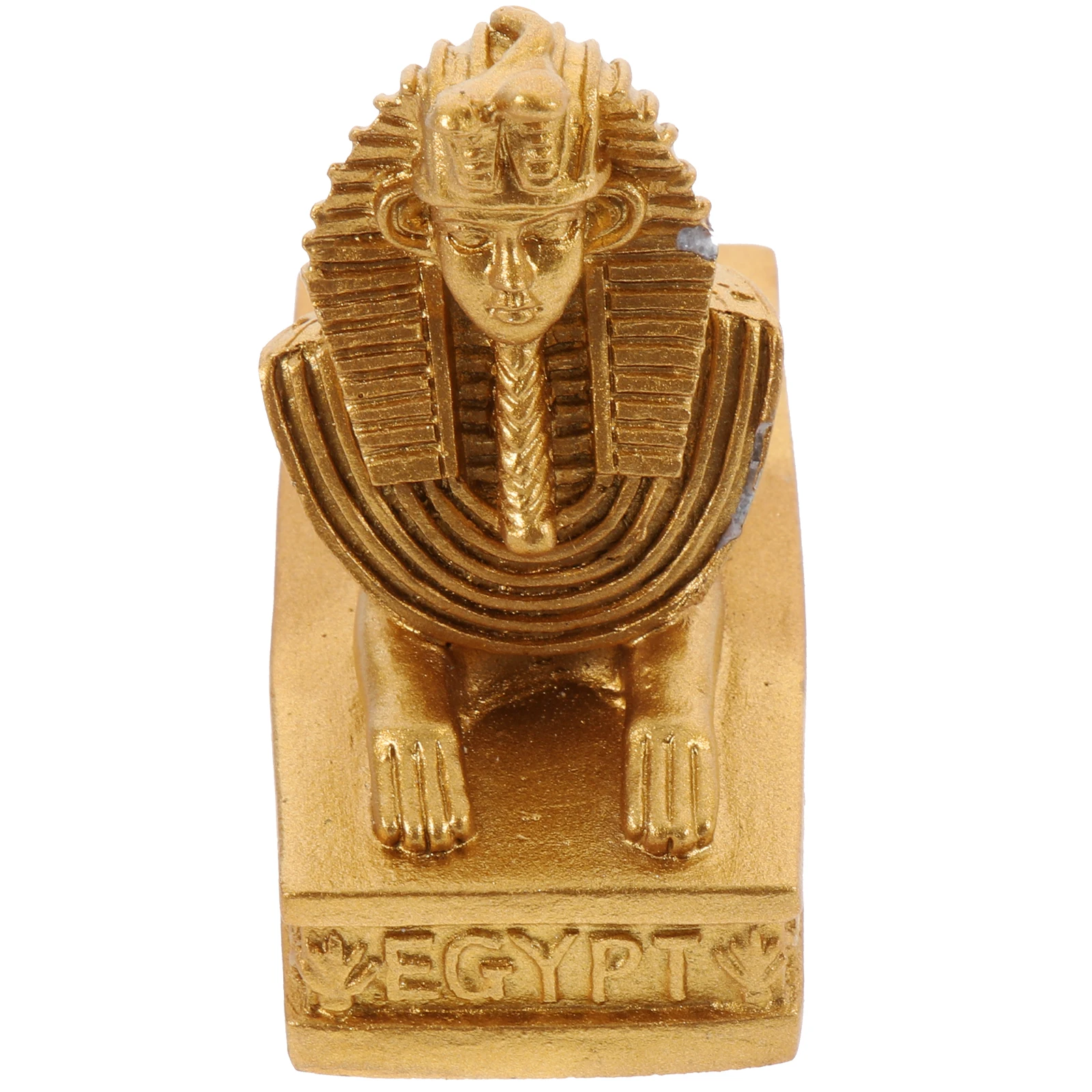 

Resin Sphinx Aquarium Ornament Unique Egyptian Design Safe for Fresh and Salt Water Tanks Sphinx Model Fish Tank Decorations