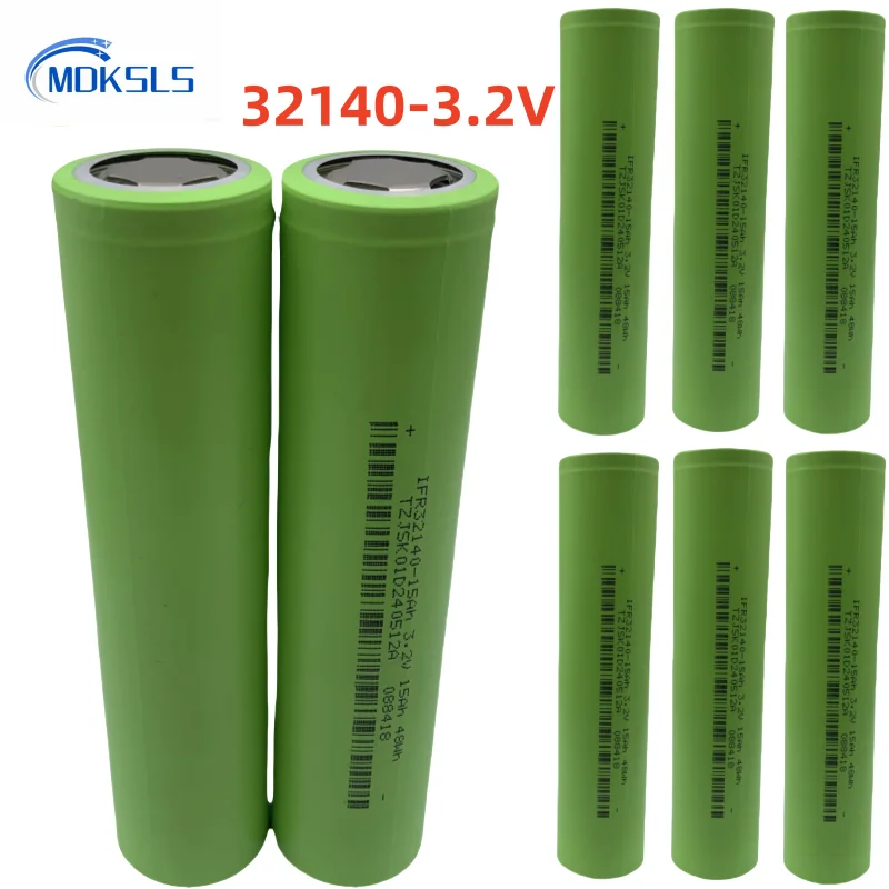 

Lithium iron phosphate battery IFR 32140, 3.2V, 15Ah, 45A discharge, suitable for children's electric bicycles (12V24V36V48V)