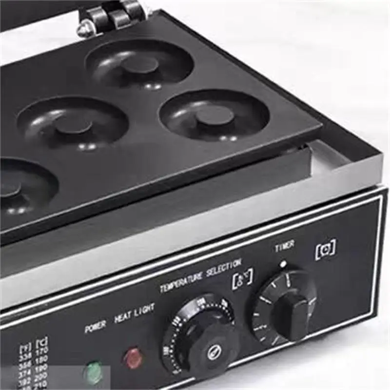 

5 Hole Electric Donut Machine Commercial Mini Donuts Maker Non Stick Kitchen Appliance