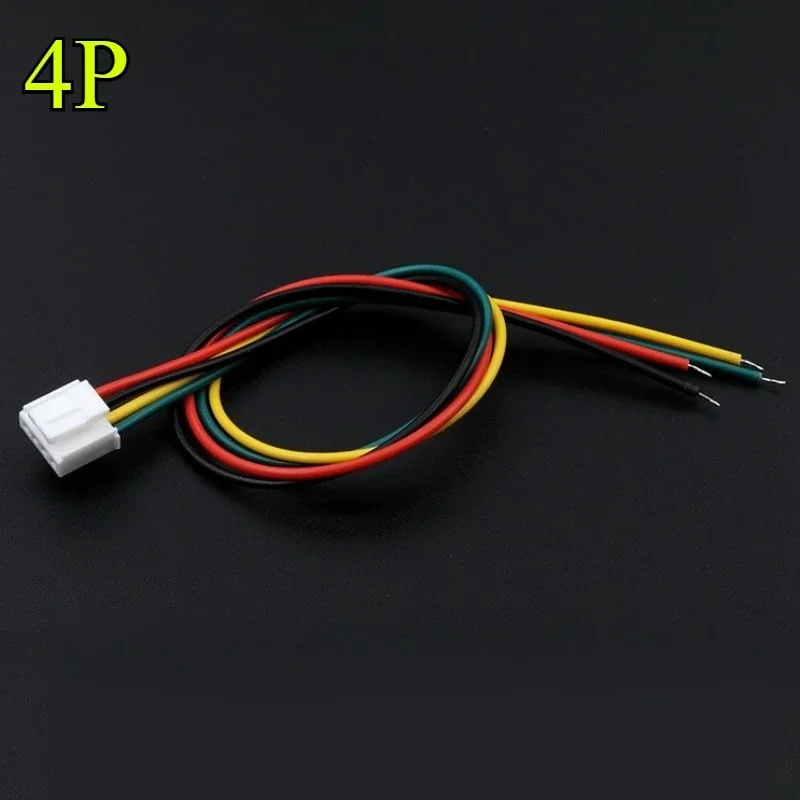 10-50Pcs HY2.0mm terminal wire with lock buckle single head 2P/3P/4P/5P/6P/8P wire length 20cm 26AWG electronic line connector