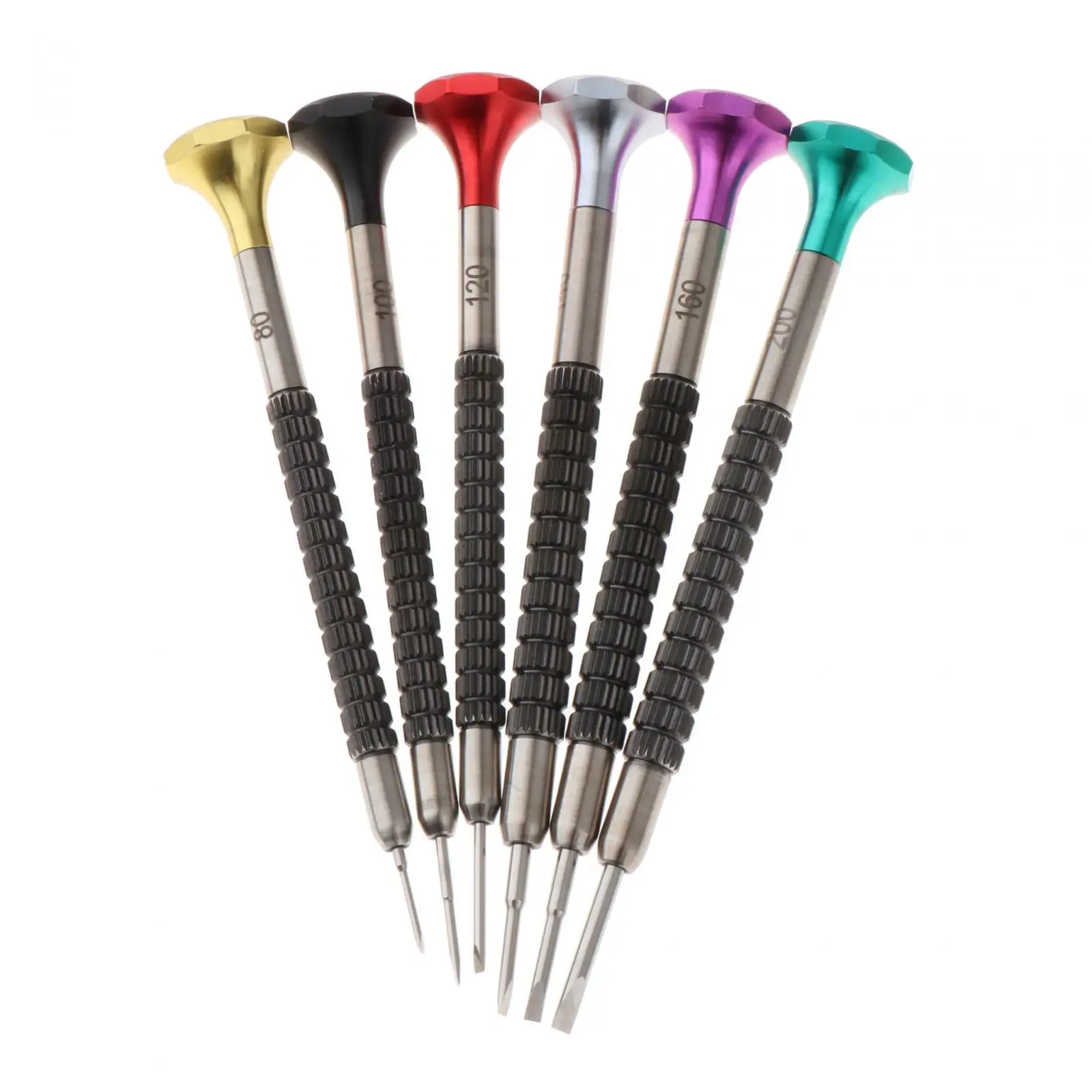 6 Pieces Watch Repair Screwdriver Watchmaker Tool for Glasses Phone Toys