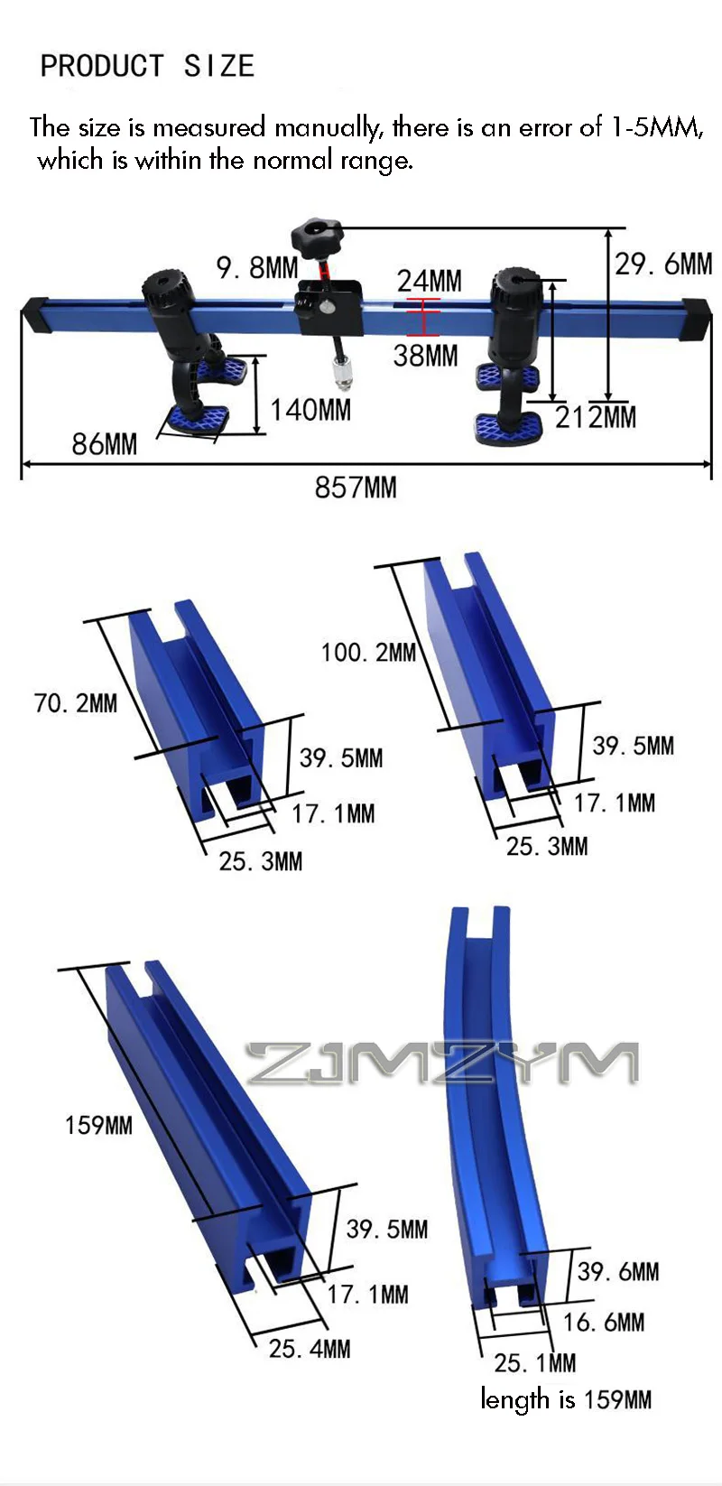 Aluminum Body Shaping Machine with Extended Rotating Bracket for Automobile Sheet Metal Puller Express Dent Repair Tool