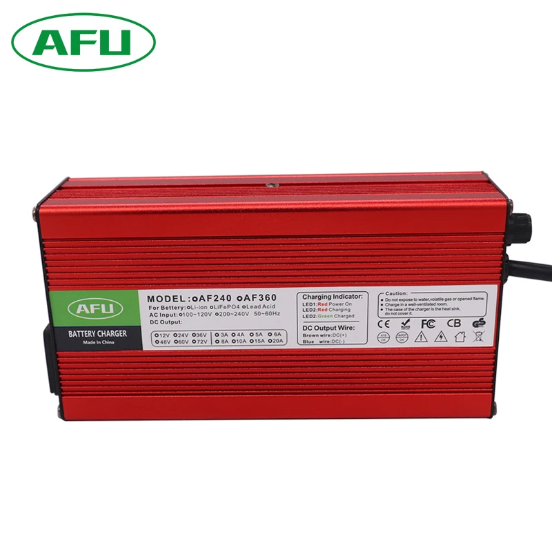 Top Trending Products 16.8V 10A Lithium Battery Charger For 4S 14.8V Lithium Battery 12V Battery Charger